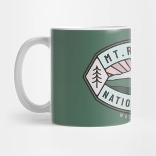 Mount Rainier National Park Logo Mug